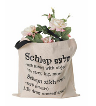 Load image into Gallery viewer, The ORIGINAL Schlep (carry) Tote Bag