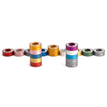 Load image into Gallery viewer, Colorful Travel Menorah – Candlesticks
