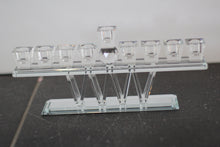 Load image into Gallery viewer, Crystal Menorah
