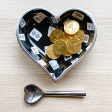 Load image into Gallery viewer, Mah Jong Heart Bowl with Heart Spoon
