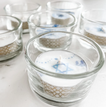 Load image into Gallery viewer, Star of David Tealights &amp; Candle Holders- Chanukah Decoration

