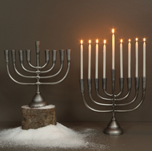 Load image into Gallery viewer, Menorah - Cast Aluminum
